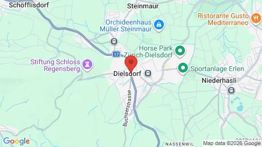 Apartments for rent in Dielsdorf - Photo from Google Street View