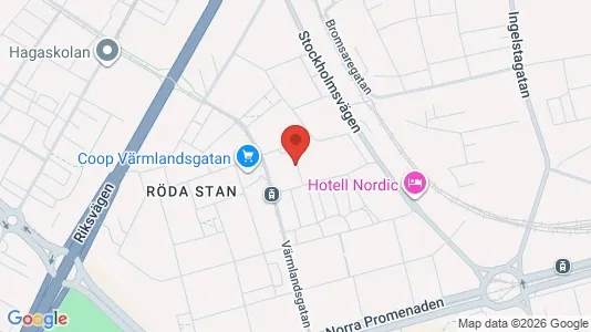 Apartments for rent i Norrköping - kort over placeringen