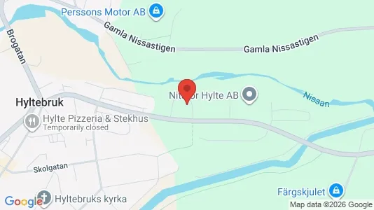 Apartments for rent i Hylte - kort over placeringen