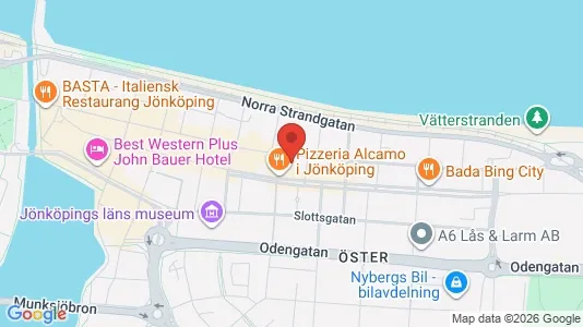 Apartments for rent i Jönköping - kort over placeringen