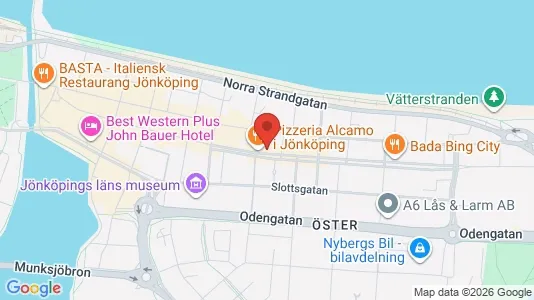 Apartments for rent i Jönköping - kort over placeringen