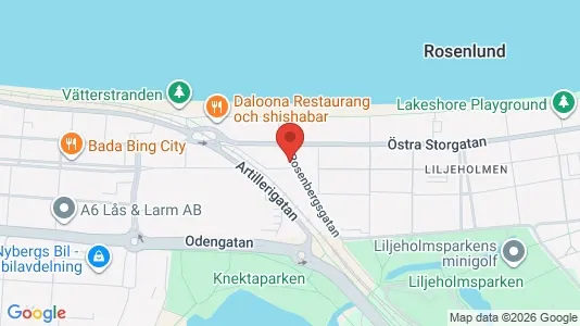 Apartments for rent i Jönköping - kort over placeringen
