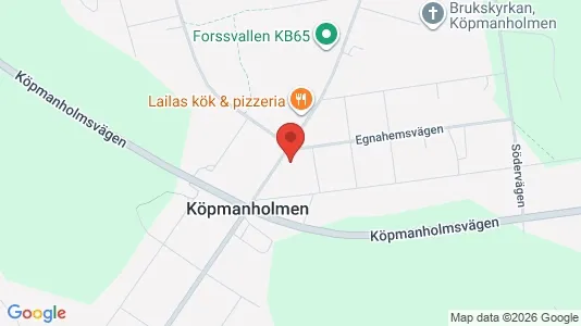 Apartments for rent i Örnsköldsvik - kort over placeringen