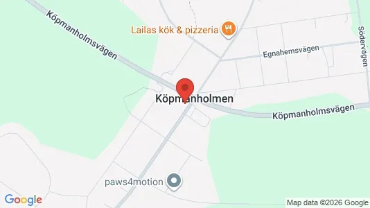 Apartments for rent i Örnsköldsvik - kort over placeringen