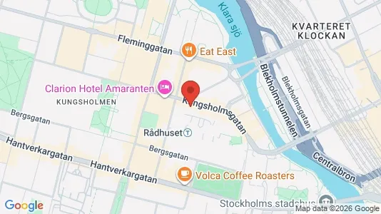 Apartments for rent i Kungsholmen - kort over placeringen