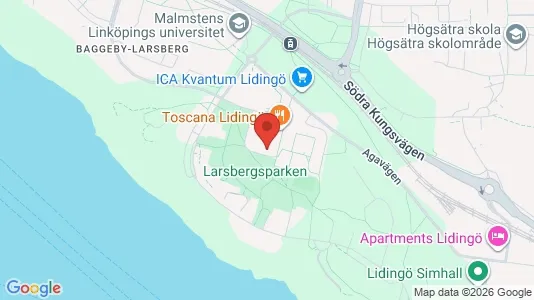 Apartments for rent i Lidingö - kort over placeringen