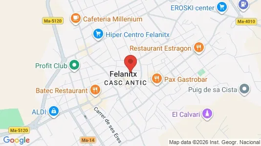 Apartments for rent in Felanitx - Photo from Google Street View