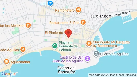 Apartments for rent in Águilas - Photo from Google Street View
