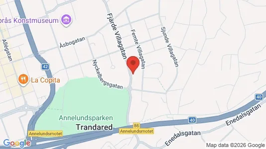 Apartments for rent i Borås - kort over placeringen