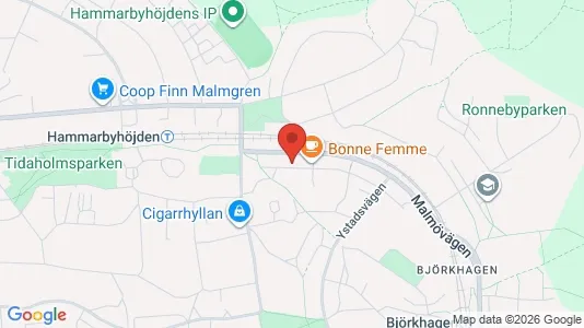 Rooms for rent i Stockholm South - kort over placeringen