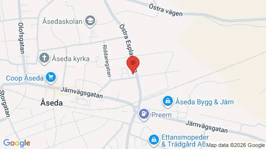 Apartments for rent i Uppvidinge - kort over placeringen
