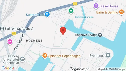 Apartments for rent i Copenhagen SV - kort over placeringen