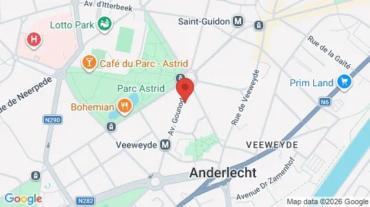 Apartments for rent in Brussels Anderlecht - Photo from Google Street View