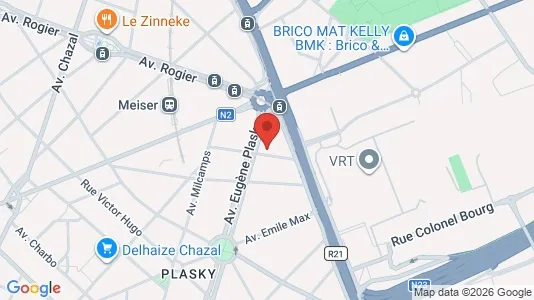 Apartments for rent in Brussels Schaarbeek - Photo from Google Street View
