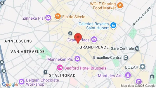 Apartments for rent in Stad Brussel - Photo from Google Street View