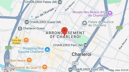 Apartments for rent in Charleroi - Photo from Google Street View