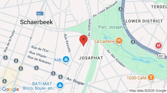 Apartments for rent in Brussels Schaarbeek - Photo from Google Street View
