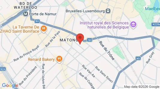 Apartments for rent in Brussels Elsene - Photo from Google Street View