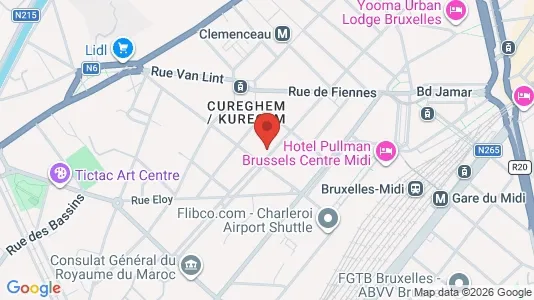 Apartments for rent in Brussels Anderlecht - Photo from Google Street View