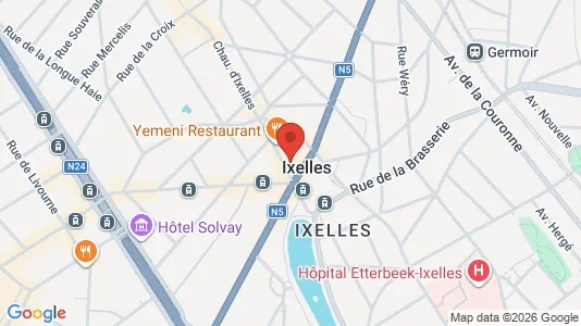 Apartments for rent in Brussels Elsene - Photo from Google Street View
