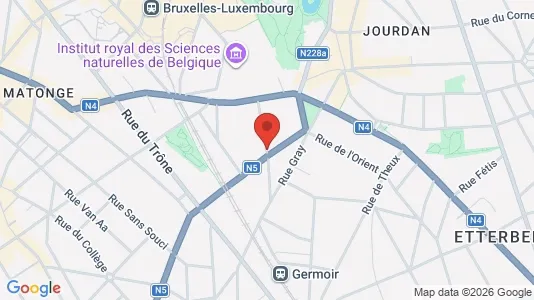 Apartments for rent in Brussels Elsene - Photo from Google Street View