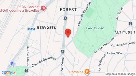Apartments for rent in Brussels Vorst - Photo from Google Street View