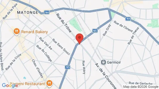 Apartments for rent in Brussels Elsene - Photo from Google Street View
