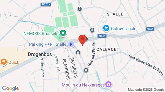 Apartments for rent in Brussels Ukkel - Photo from Google Street View