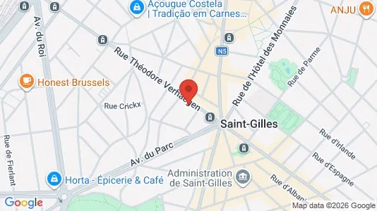 Apartments for rent in Brussels Sint-Gillis - Photo from Google Street View