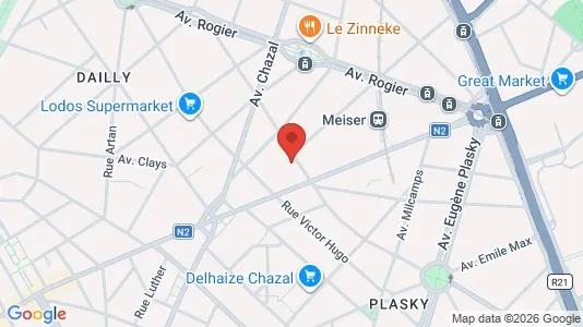Apartments for rent in Brussels Schaarbeek - Photo from Google Street View
