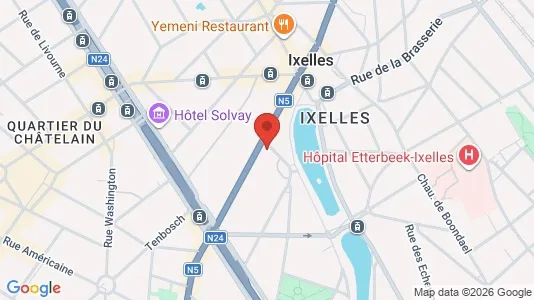 Apartments for rent in Brussels Elsene - Photo from Google Street View