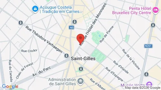 Apartments for rent in Brussels Sint-Gillis - Photo from Google Street View