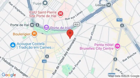 Apartments for rent in Brussels Sint-Gillis - Photo from Google Street View