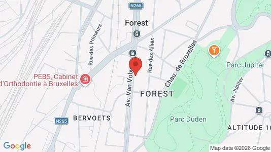 Apartments for rent in Brussels Vorst - Photo from Google Street View