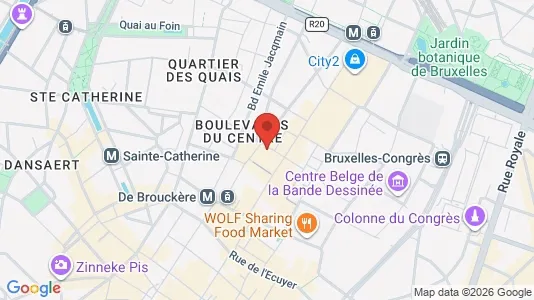 Apartments for rent in Stad Brussel - Photo from Google Street View