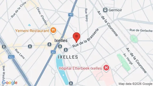 Apartments for rent in Brussels Elsene - Photo from Google Street View