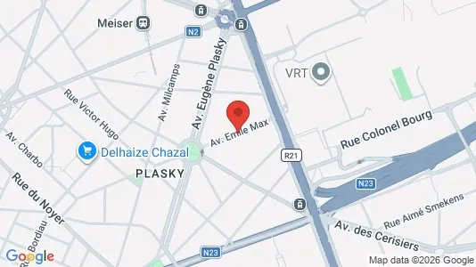 Apartments for rent in Brussels Schaarbeek - Photo from Google Street View