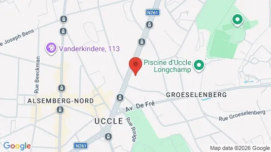 Apartments for rent in Brussels Ukkel - Photo from Google Street View