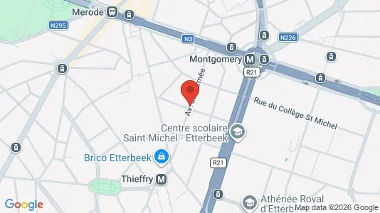 Apartments for rent in Brussels Etterbeek - Photo from Google Street View