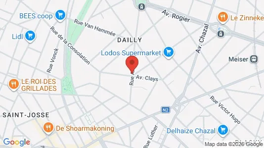 Apartments for rent in Brussels Schaarbeek - Photo from Google Street View