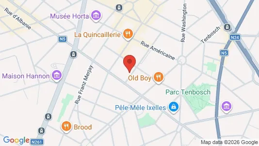Apartments for rent in Brussels Elsene - Photo from Google Street View