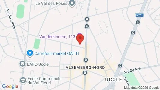 Apartments for rent in Brussels Ukkel - Photo from Google Street View