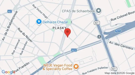 Apartments for rent in Brussels Schaarbeek - Photo from Google Street View