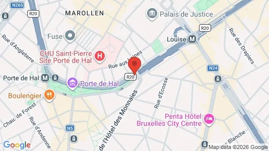 Apartments for rent in Stad Brussel - Photo from Google Street View