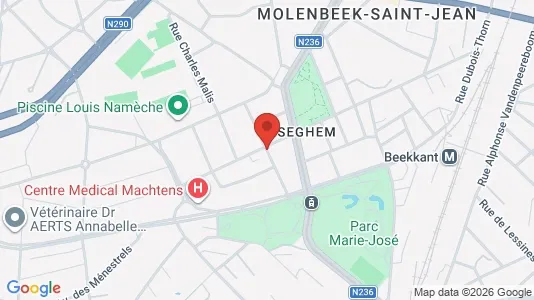 Apartments for rent in Brussels Sint-Jans-Molenbeek - Photo from Google Street View