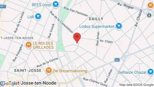 Apartments for rent in Brussels Schaarbeek - Photo from Google Street View