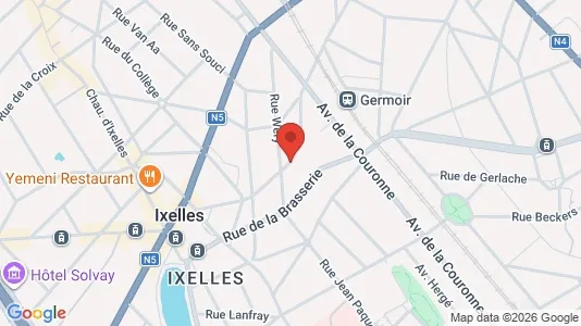 Apartments for rent in Brussels Elsene - Photo from Google Street View