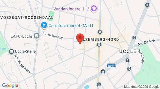 Apartments for rent in Brussels Ukkel - Photo from Google Street View