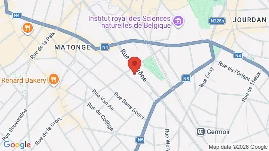 Apartments for rent in Brussels Elsene - Photo from Google Street View
