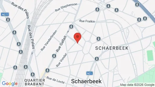 Apartments for rent in Brussels Schaarbeek - Photo from Google Street View